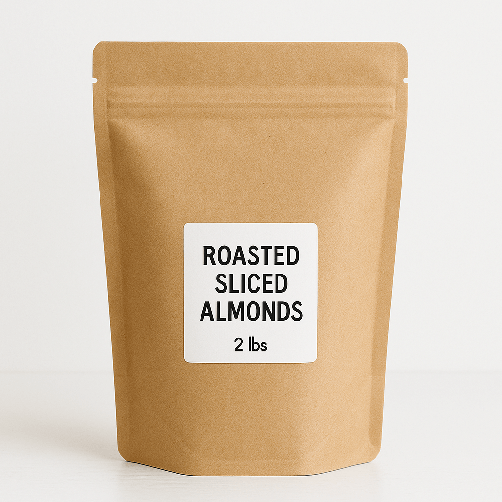 Roasted Sliced Almonds - 2 lb