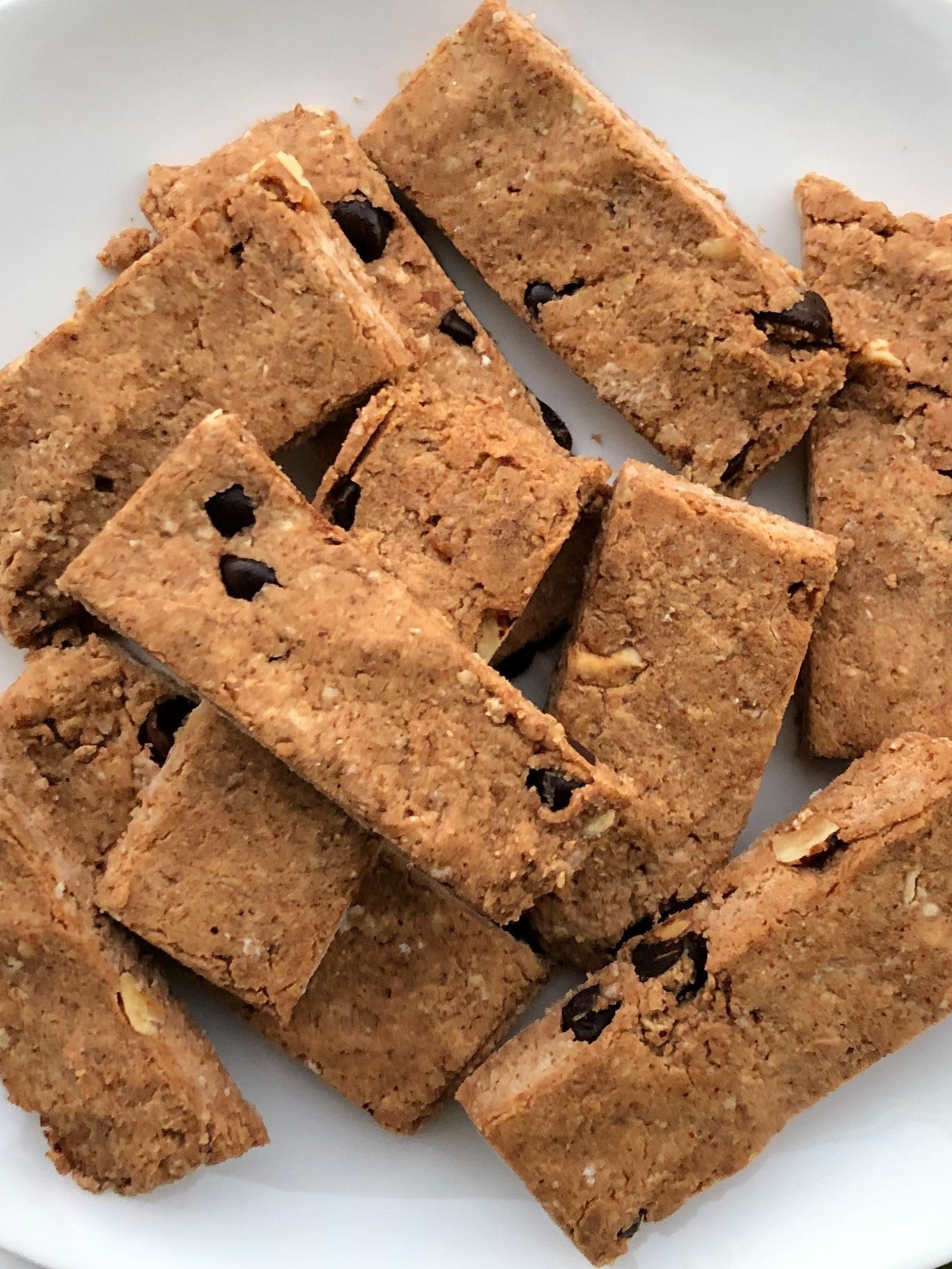 No Bake Nut Butter Protein Bars (V)