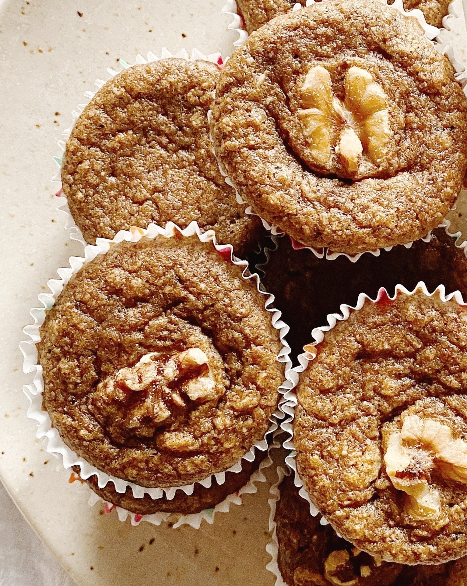 Easy Gluten-Free Walnut Muffins