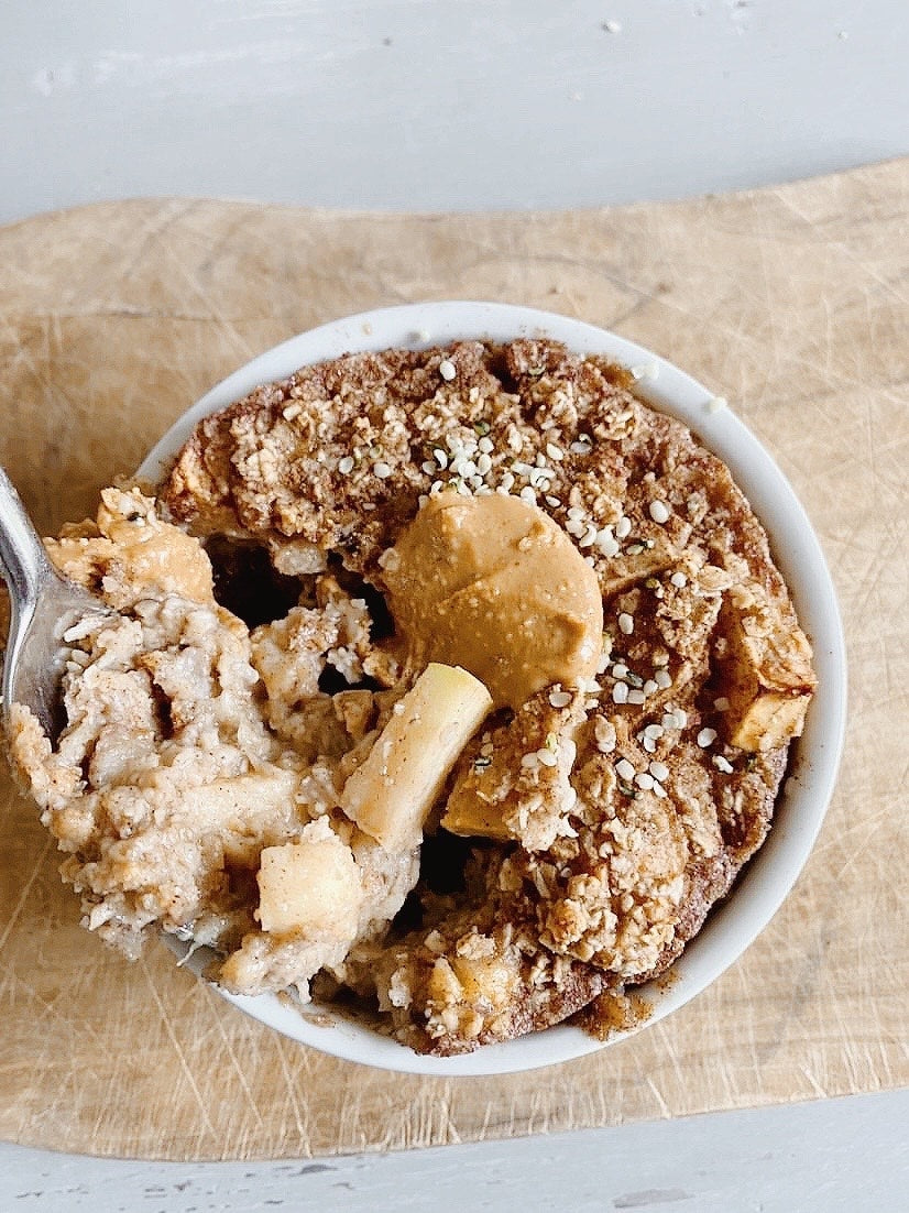 Apple Cinnamon Baked Oatmeal