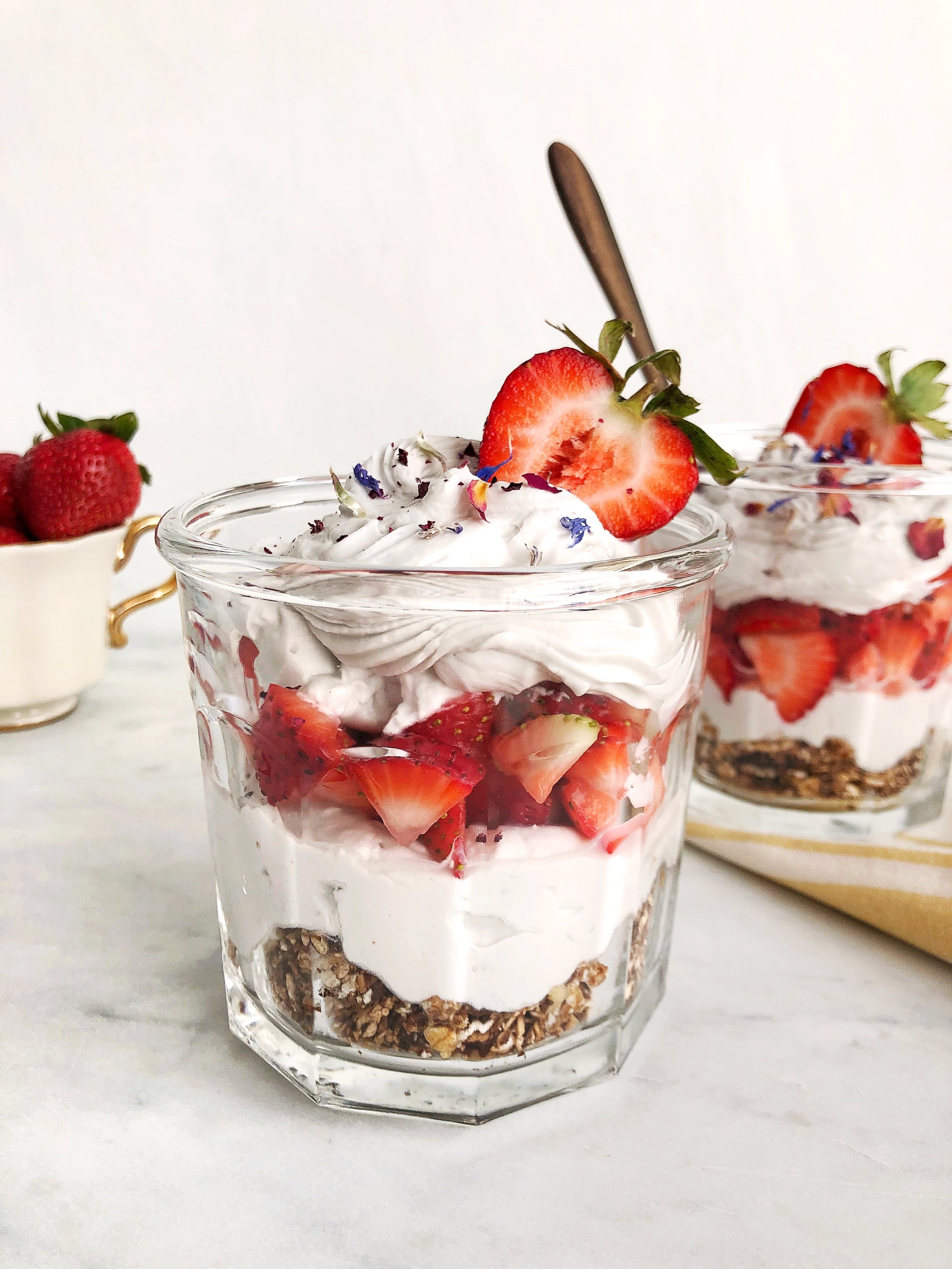 No-Bake Strawberry Shortcake