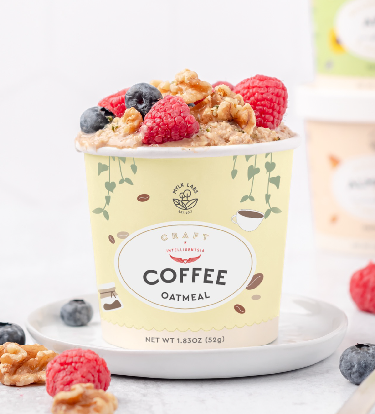 Mylk Labs x intelligentsia coffee oatmeal