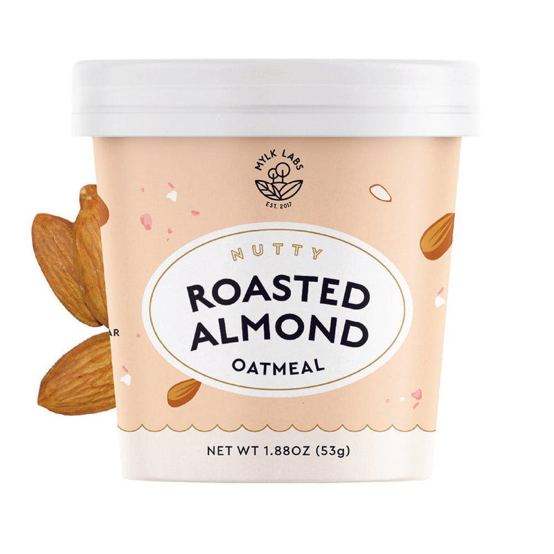 Roasted Almond Oatmeal-Mylk Labs