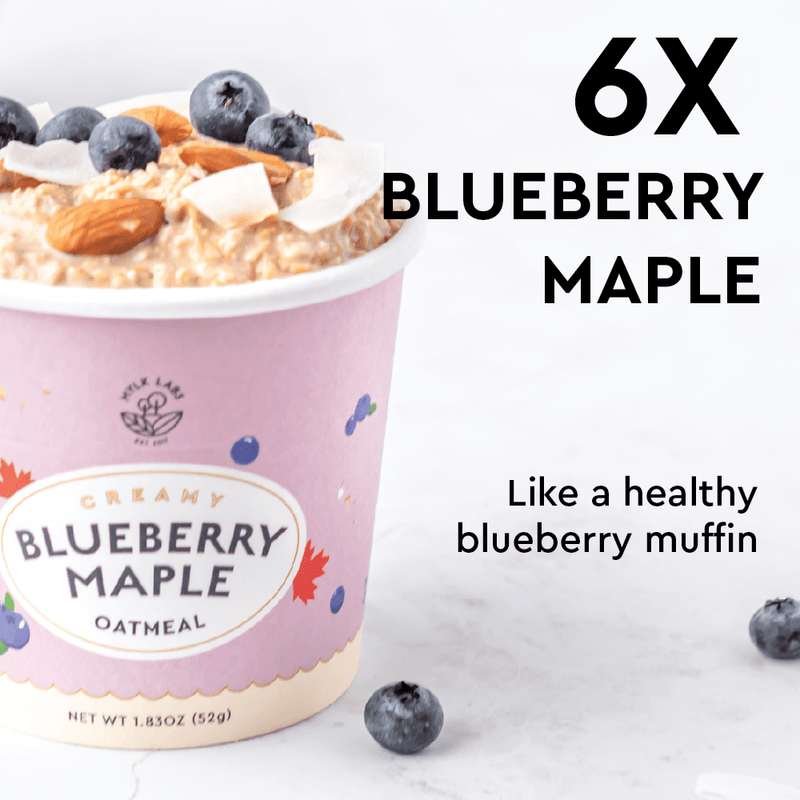 6x blueberry maple oatmeal cups hover
