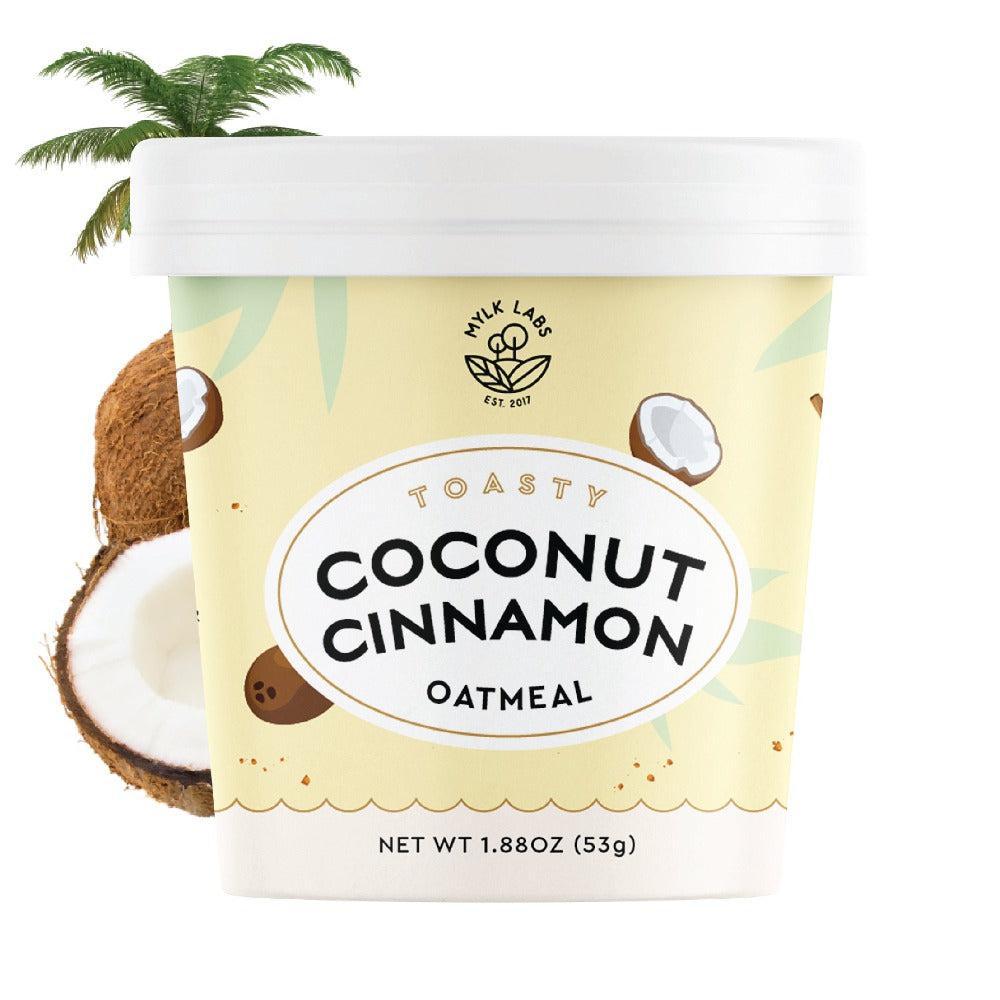 Coconut Cinnamon Oatmeal Cup