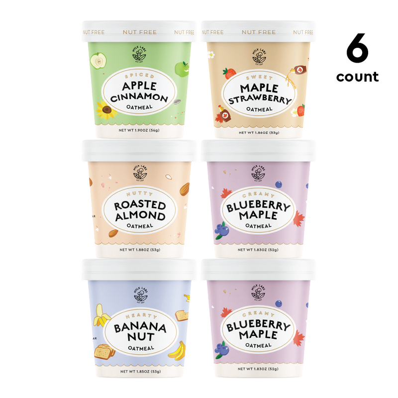 oatmeal sampler 6 count